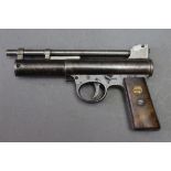 * Webley & Scott a Mark 1 cal 22 air pistol,