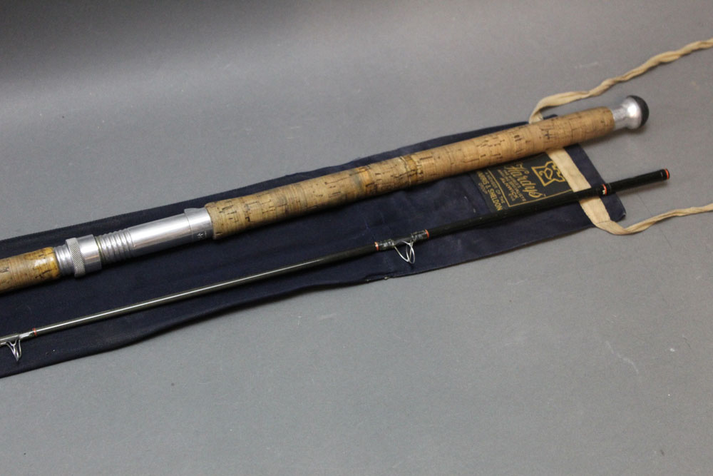 Hardy Graphite spinning rod, in two sections, 8' 6".