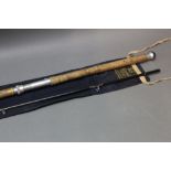 Hardy Graphite spinning rod, in two sections, 8' 6".