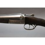 Arthur Turner, a 12 bore side by side shotgun with 28" barrels, cylinder and quarter choke,