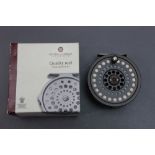 Hardy Viscount Mk 3 salmon fly reel, line 10-11, with box.