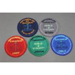 * Five North of England Northumberland clay shooting patches.