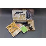Daisy model 179 cal 177 BB air pistol, boxed. Serial No. DO35284X.