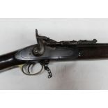 * Thomas Turner Birmingham a Snider action three band Enfield rifle,