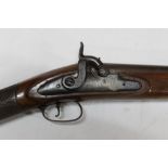 * Fisher Whitehaven, a muzzle loading percussion shotgun, with 41" barrel,