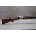 Nikko model 2100 12 bore over/under with 27" barrels, cylinder and cylinder choke, 2 3/4" chamber,
