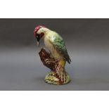 Beswick green woodpecker, version 2. Model No. 1218.