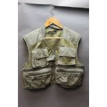 A Snowbee fly fishing waistcoat and wading jacket, Size L.