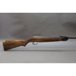 A Webley Falcon cal 22 break barrel air rifle, circa 1960-1970, overall length 41". Serial No.