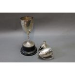 Two silver foxhound trophies, Vale of Rydal Sheepdog Trials,