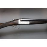 H Hodgson Ipswich & Bury St Edmonds, a 16 bore side by side shotgun, with 26" barrels,