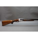 A BSA 12 bore single barrelled shotgun, with 28" barrel,