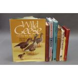 Eight books on birds,