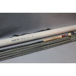 Greys Platinum X trout fly rod, in three sections, 11' 3", line 7.