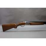 A Lincoln 12 bore over/under shotgun, with 27 1/2" barrels, quarter and improved choke,