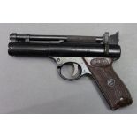 * The Webley Premier cal 177 air pistol,