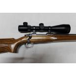 Ruger M77 Mk 2 Cal 223 Rem bolt action rifle, fitted with a heavy barrel,
