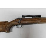 A Ruger M77 Mk II cal 204 Ruger bolt action stainless steel rifle,