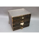 * A set of four drawers containing various butt pads, FN, Browning, Baikal, Marlin, Sakko,