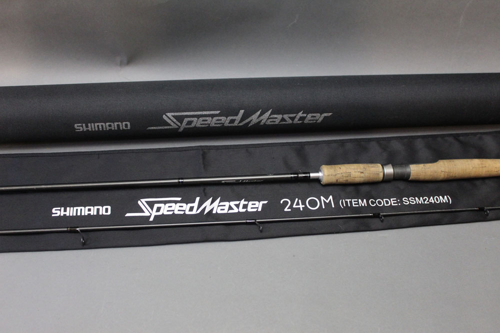 Shimano Speedmaster spinning rod, in two sections, 240 cm.