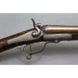 J Lawson Glasgow, a 12 bore Rotary underlever hammer shotgun,