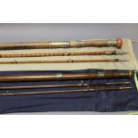 G Little & Co, 63 Haymarket London, a salmon fly rod titled "Littles Balmoral Rod",