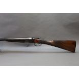 A Gunmark Sable 12 bore side by side shotgun, with 27" barrels, improved and quarter choke,