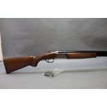 Castellanie 12 bore over/under shotgun, with 28" barrels, multi choke with five chokes and key,