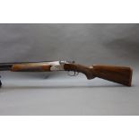 A Sportarmi 12 bore over/under shotgun, with 27 1/2" barrels, three quarter and quarter choke,