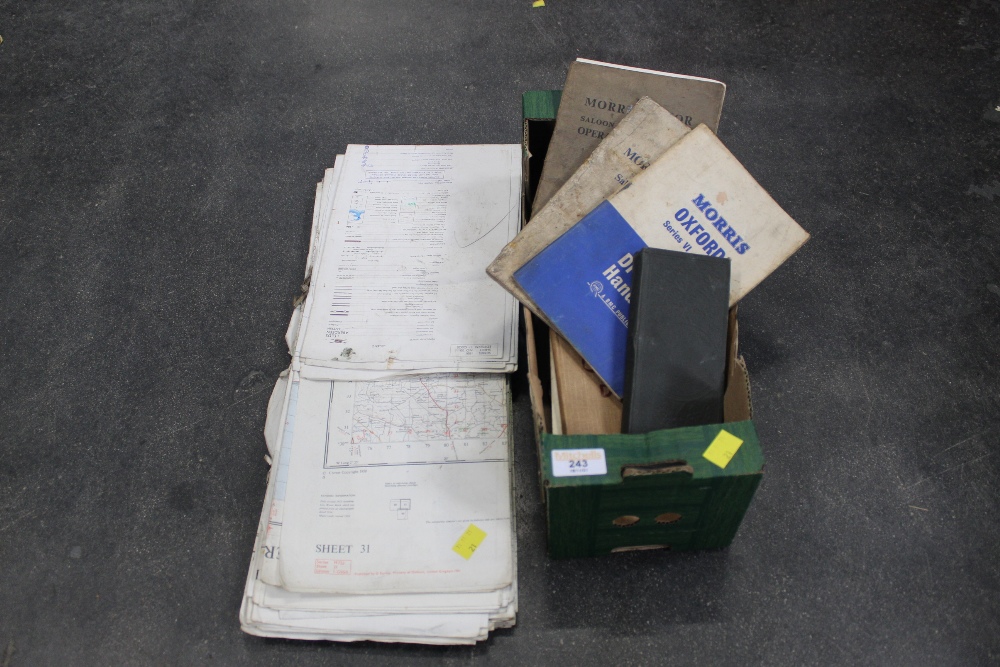 Collection of Ordnance Survey sheets, circa 1960's,