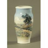 A Royal Copenhagen porcelain vase,