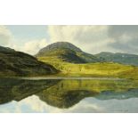 Christopher David Holland, a watercolour "Styhead Tarn".