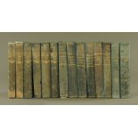 Fourteen bound volumes Country Life, 1890-1903.