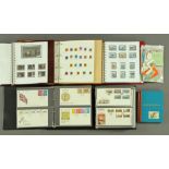 A Collection of Channel Island stamps, two Stanley Gibbons albums of Alderney stamps,