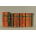 "The Sunday Magazine" eleven volumes from 1869, 1871 x 2, 1874, 1876, 1875, 1877, 1878, 1879,