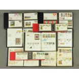 Nine albums of 600+ First Day Covers.