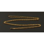 A 9 ct gold long chain, 31 grams (see illustration).