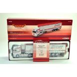 Corgi Diecast Model Truck Issue comprising No. CC13725 Scania R Curtainside in the livery of Barry