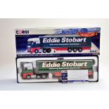 Corgi Diecast Truck issue comprising No. CC15802 Mercedes Benz Actros Curtainside in the livery of