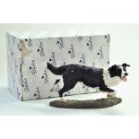 Border Fine Arts Study, Border Collie. Impressive and excellent with packaging. Condition Reports: