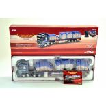 Corgi Diecast Model Truck Issue comprising No. CC141112 DAF 105 Flatbed and Cement Block Load in the