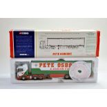 Corgi Diecast Model Truck Issue comprising No. CC12207 Scania Curtainside in the livery of Pete