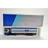 Tekno Diecast Model Truck issue comprising DAF Bulk Trailer in the livery of BVB. Appears very good,