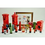 An impressive collection of Post Office - Boxes, Royal Mail related. Various.