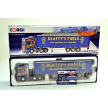 Corgi Diecast Model Truck Issue comprising No. CC13755 Scania R Curtainside in the livery of