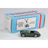 Marque Models 1/43 Austin Healey 100/6 in green. Appears very good with box. Condition Reports:
