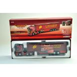 Corgi Diecast Truck issue comprising No. CC13739 Scania R Curtainside in the livery of CJ Haynes.