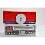 Corgi Diecast Model Truck Issue comprising No. CC13712 Scania R Series Tanker in the livery of