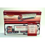 Corgi Diecast Model Truck Issue comprising No. CC12940 Scania Topline Curtainside in the livery of