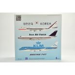 Inflight Models Diecast Model Aircraft comprising 1/200 Boeing 747 KLM. Sold as a Factory Return